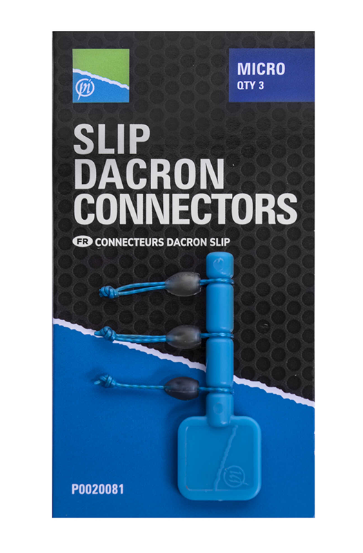 PRESTON SLIP DACRON CONNECTOR SMALL