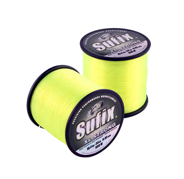 SUFIX XL STRONG 600M 0,35 MM NEON YELLOW