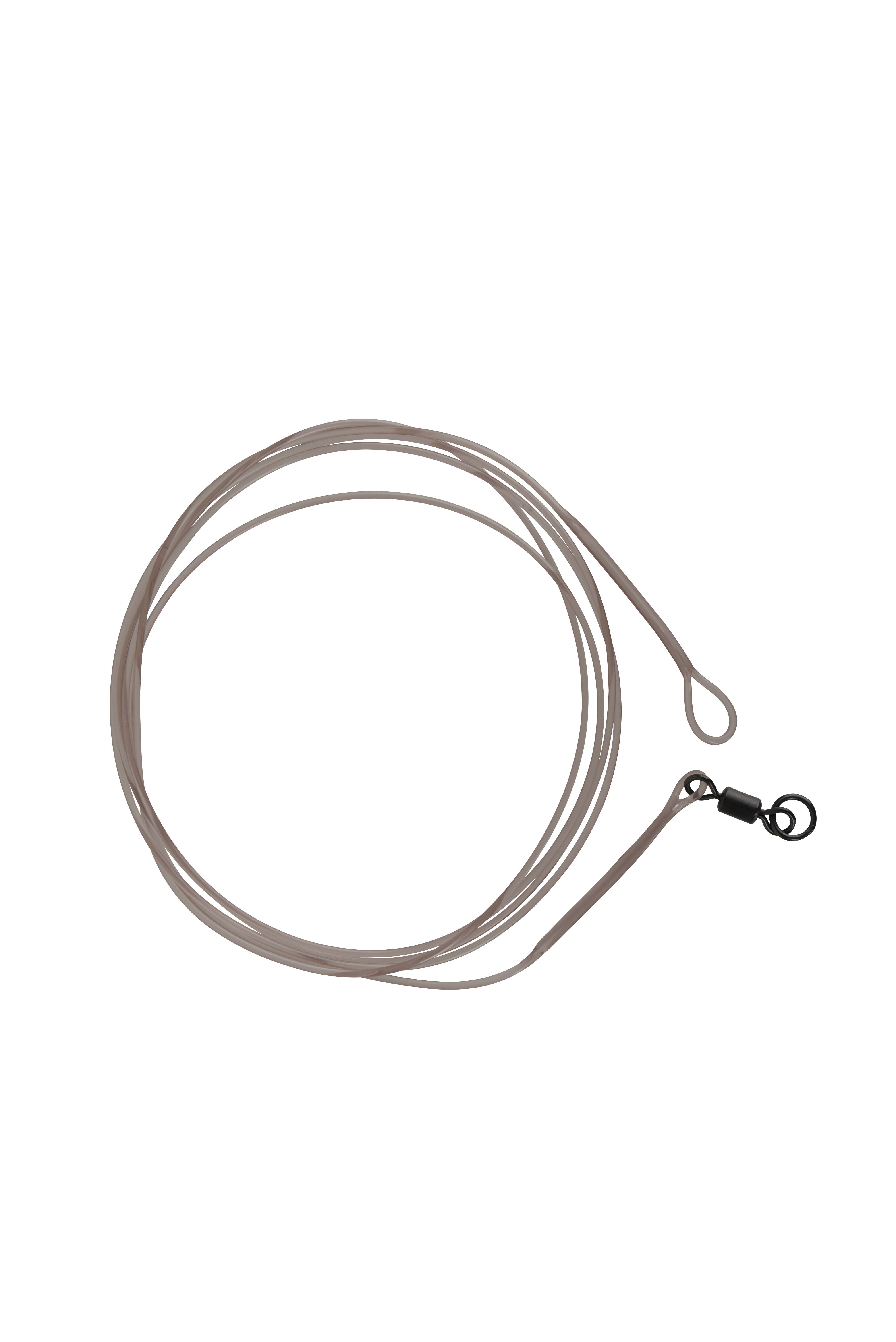 PROLOGIC LM MIRAGE LOOP LEADER 100CM 45LBS WITH RING SWIVEL
