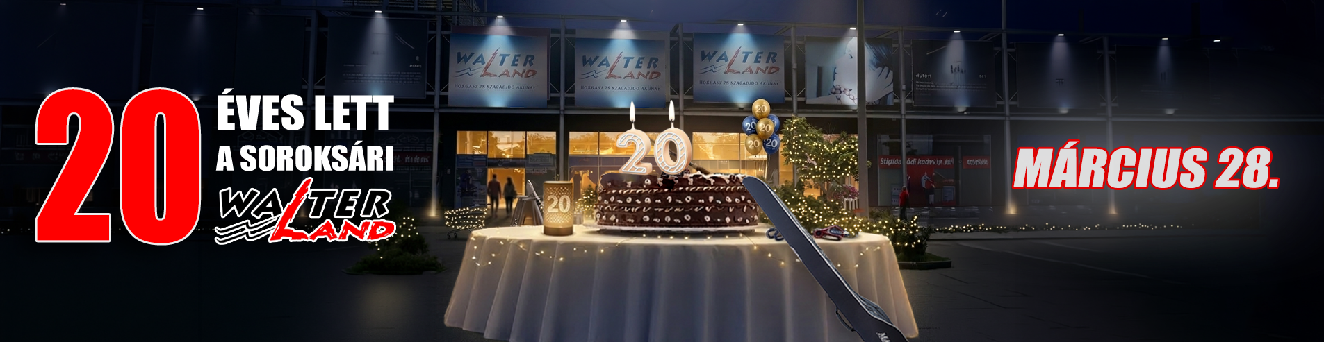 WALTERLAND 20. SZÜLETÉSNAP