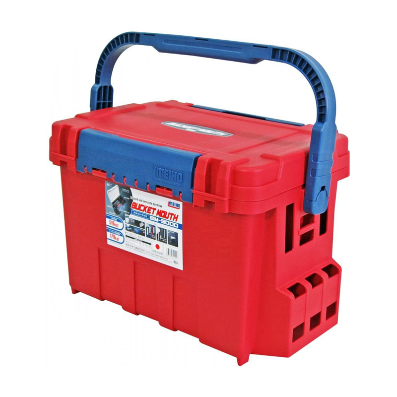 MEIHO BUCKET MOUTH 9000 RED