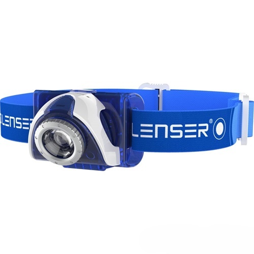 LED LENSER SEO3 FEJLÁMPA 6003-B KÉK