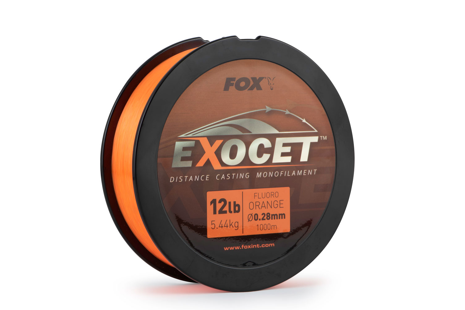 FOX EXOCET FLUORO ORANGE MONO 1000M 0,28MM