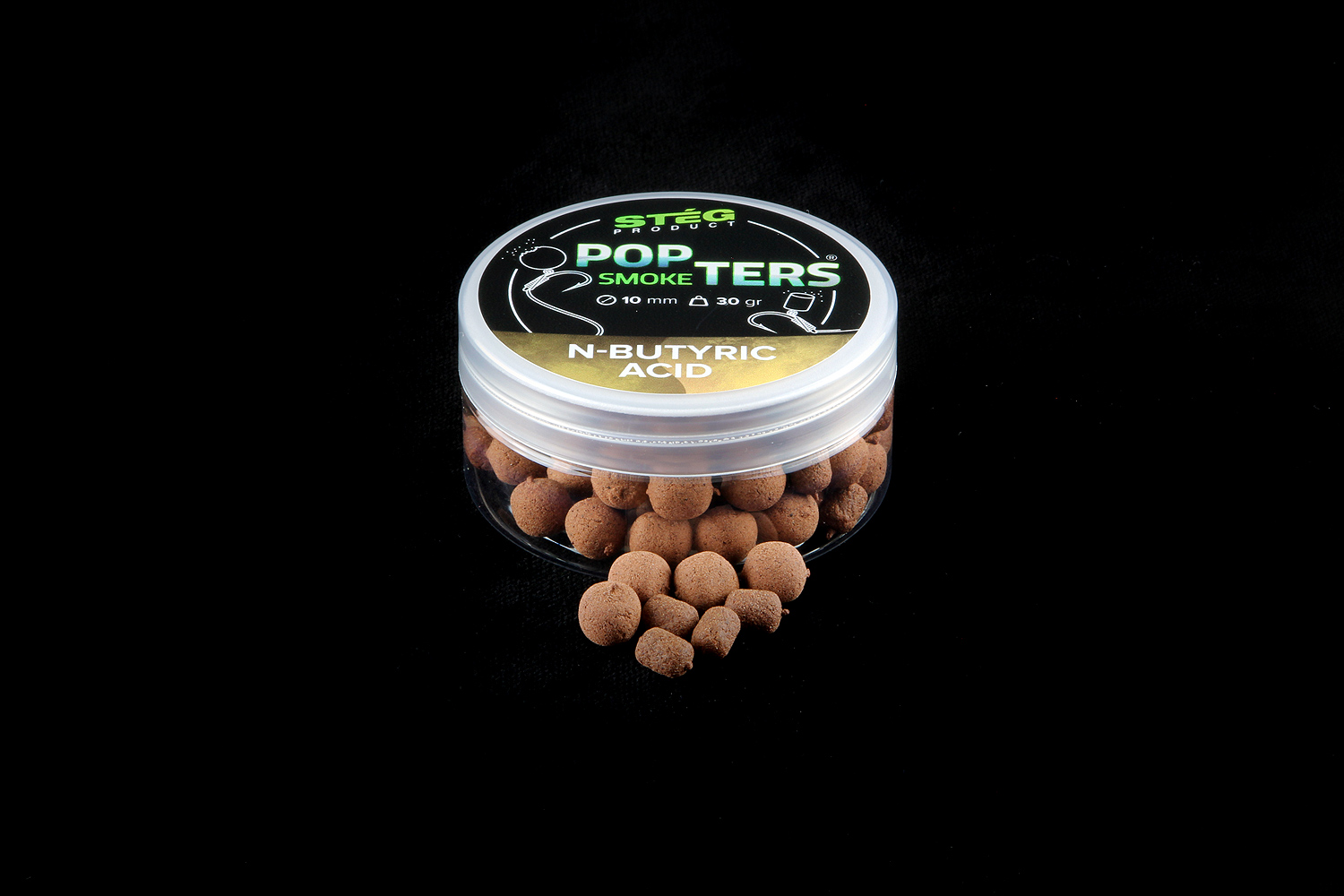 STÉG PRODUCT POPTERS SMOKE BALL 10mm N-BUTRYC ACID 30gr