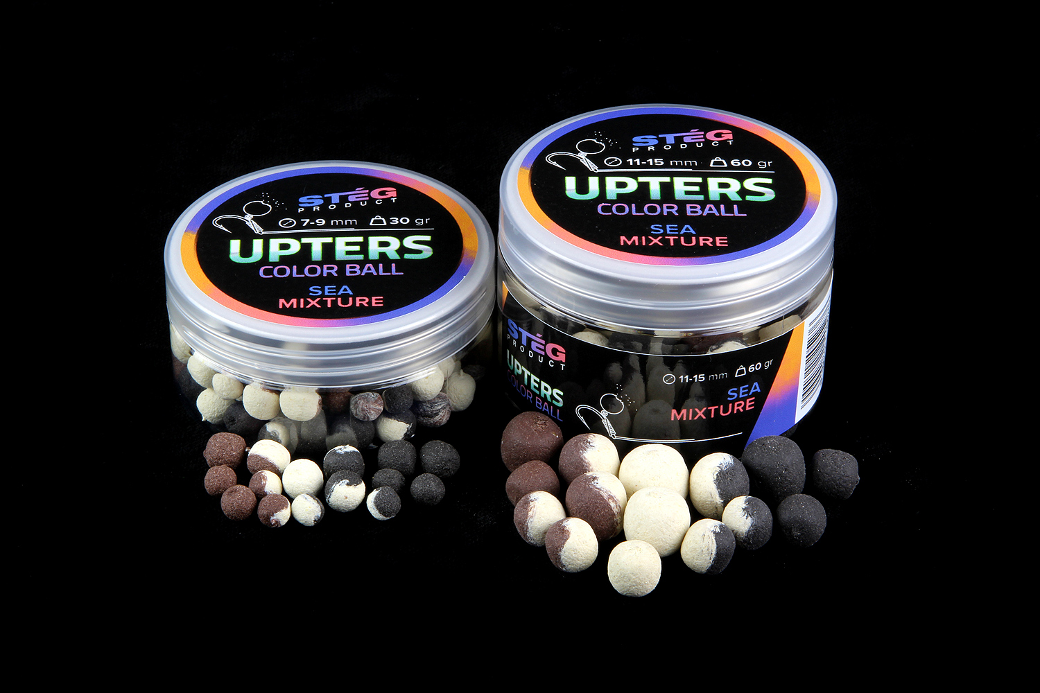 STÉG PRODUCT UPTERS COLOR BALL 11-15mm SEA MIXTURE 60gr