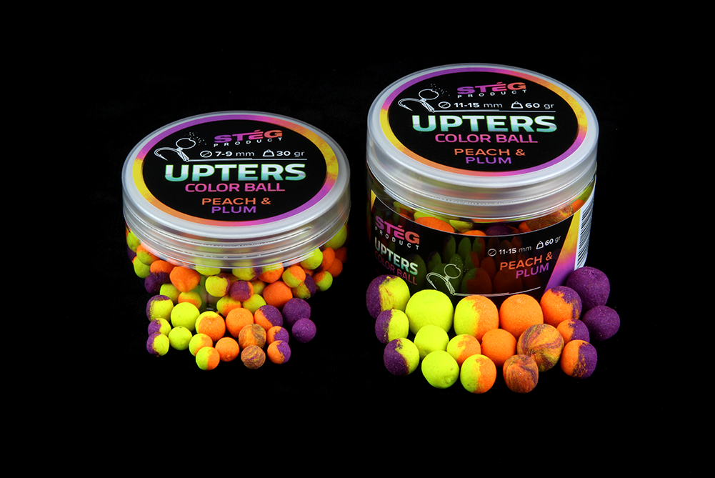 STÉG PRODUCT UPTERS COLOR BALL 7-9mm PEACH AND PLUM 30gr