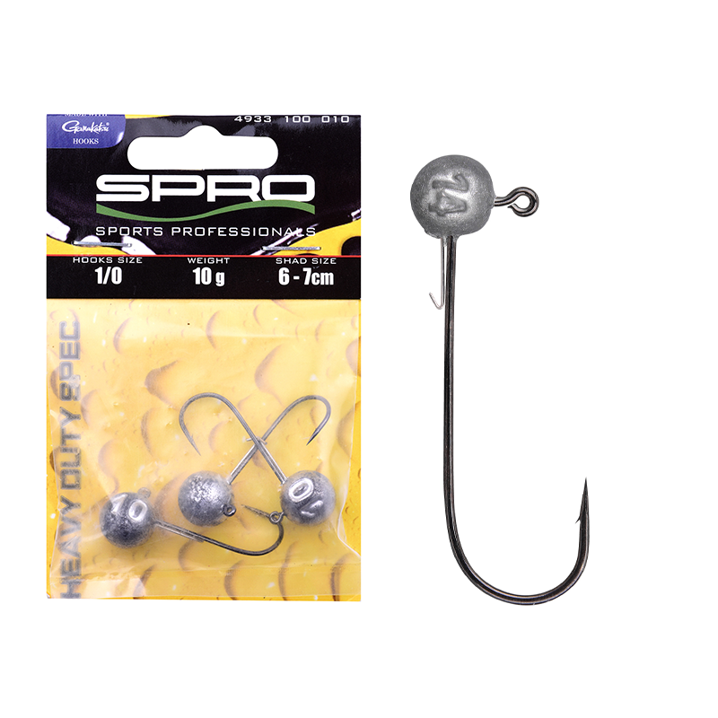 SPRO JIGHEAD BLACK 5/0 7GR