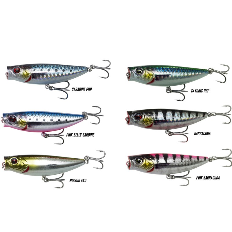 SAVAGE GEAR 3D MINNOW POP WALKER 8CM 14G SARDINE PHP