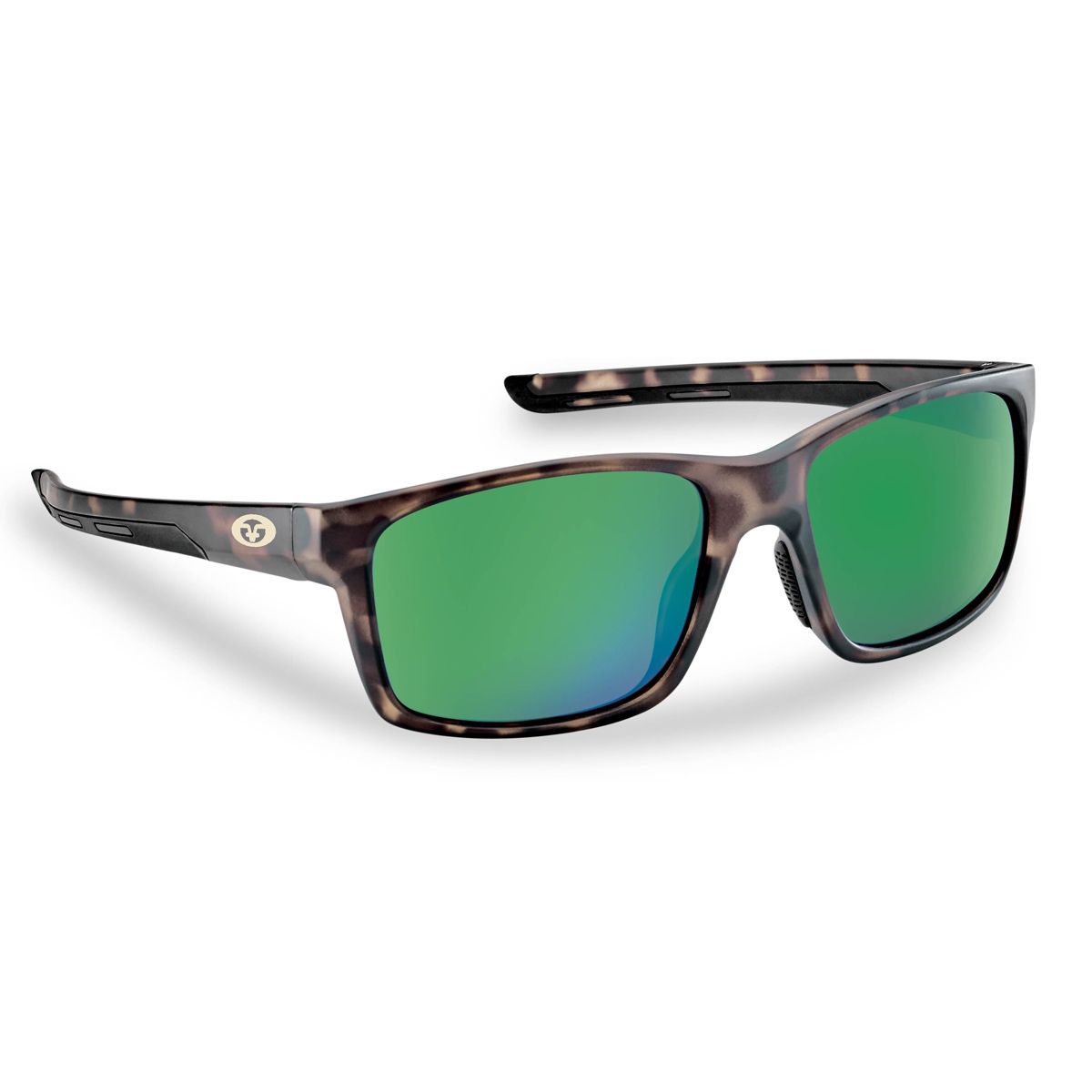 FLYING FISHERMAN FREELINE MATTE TORTOISE - GREEN MIRROR