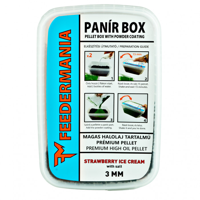 FEEDERMANIA PANÍR BOX 3 MM - STAWBERRY ICE CREAM