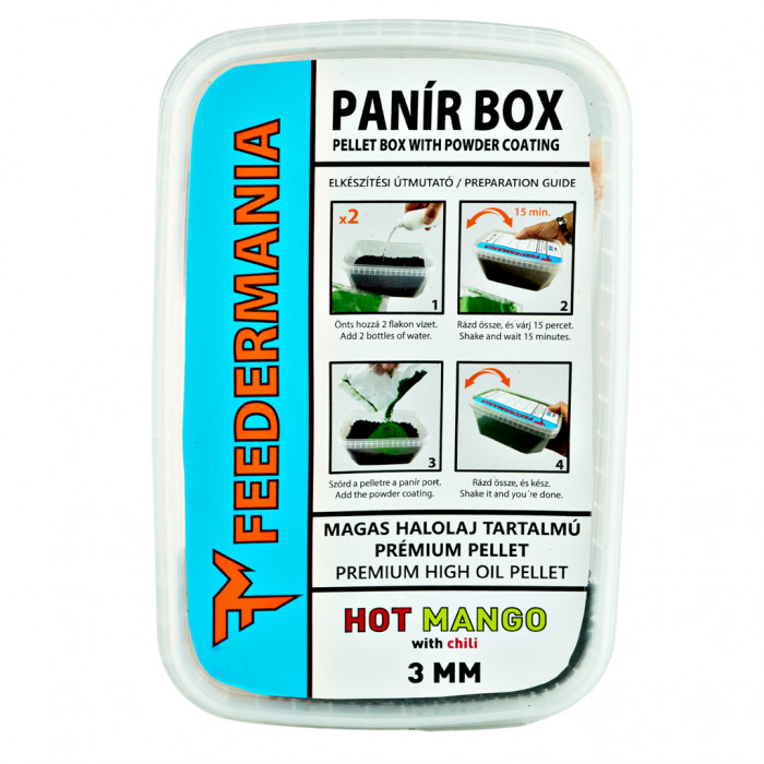 FEEDERMANIA PANÍR BOX 3 MM - HOT MANGO
