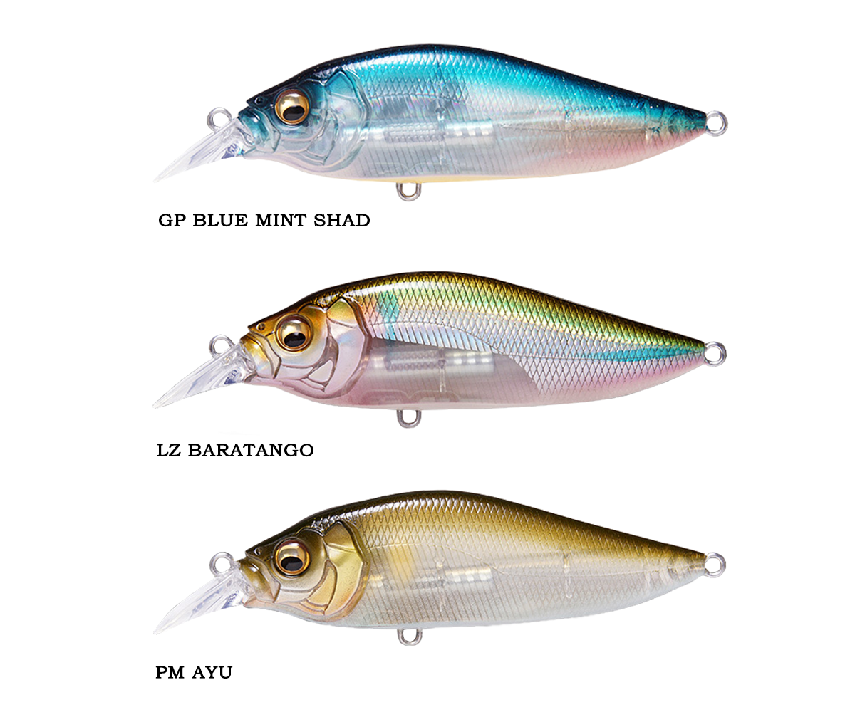 MEGABASS FLAP SLAP LBO 77 MM PM GHOST AYU