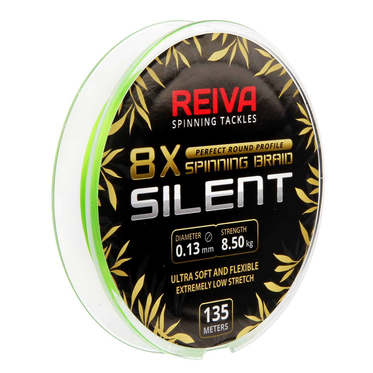 REIVA SILENT 135M FLUO GREEN 0,15MM