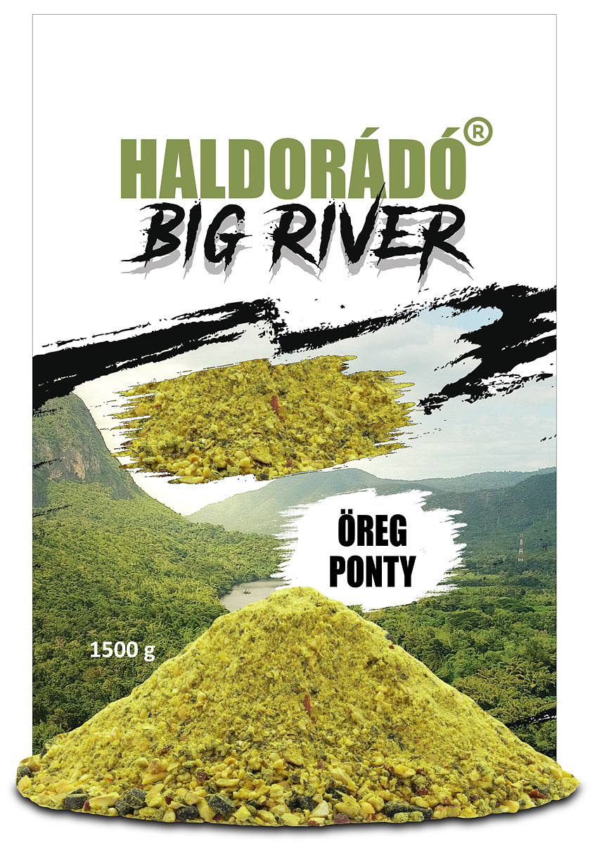 HALDORÁDÓ BIG RIVER ÖREG PONTY 1500GR