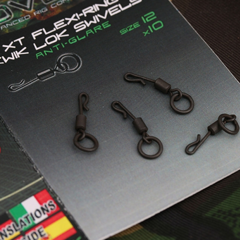 GARDNER COVERT XT FLEXI-RING KWIK LOK SWIVELS 12