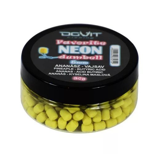 xDOVIT FAVORITE DUMBELL NEON 5MM - ANANÁSZ-VAJSAV