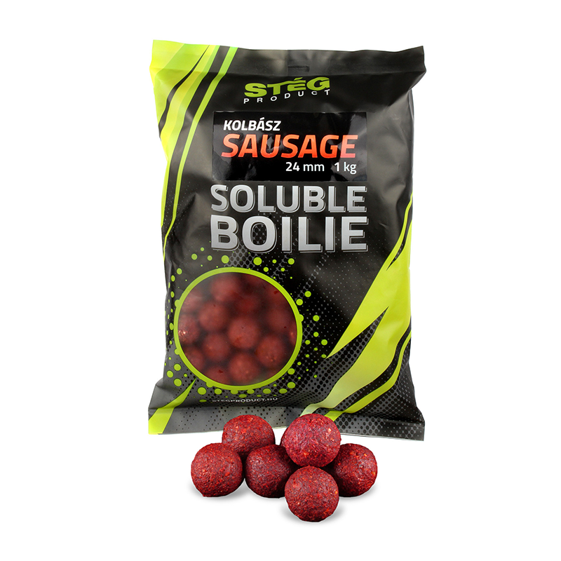 STÉG PRODUCT SOLUBLE BOILIE 24 MM KOLBÁSZOS 1 KG