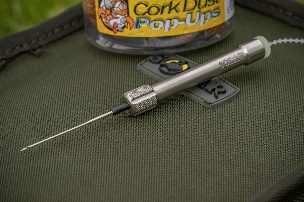 SOLAR P1 BAITING NEEDLE WITH BOILIE STOP DISPENDER
