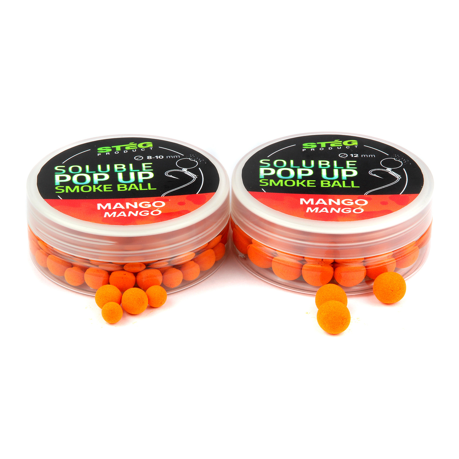 STÉG PRODUCT SOLUBLE POP UP SMOKE BALL 12MM MANGÓ 25GR