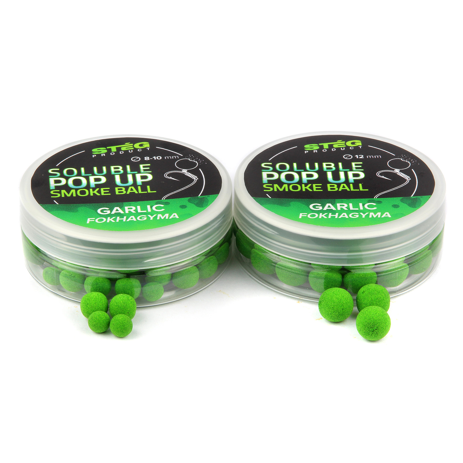 STÉG PRODUCT SOLUBLE POP UP SMOKE BALL 12MM FOKHAGYMA MANDULA 25GR