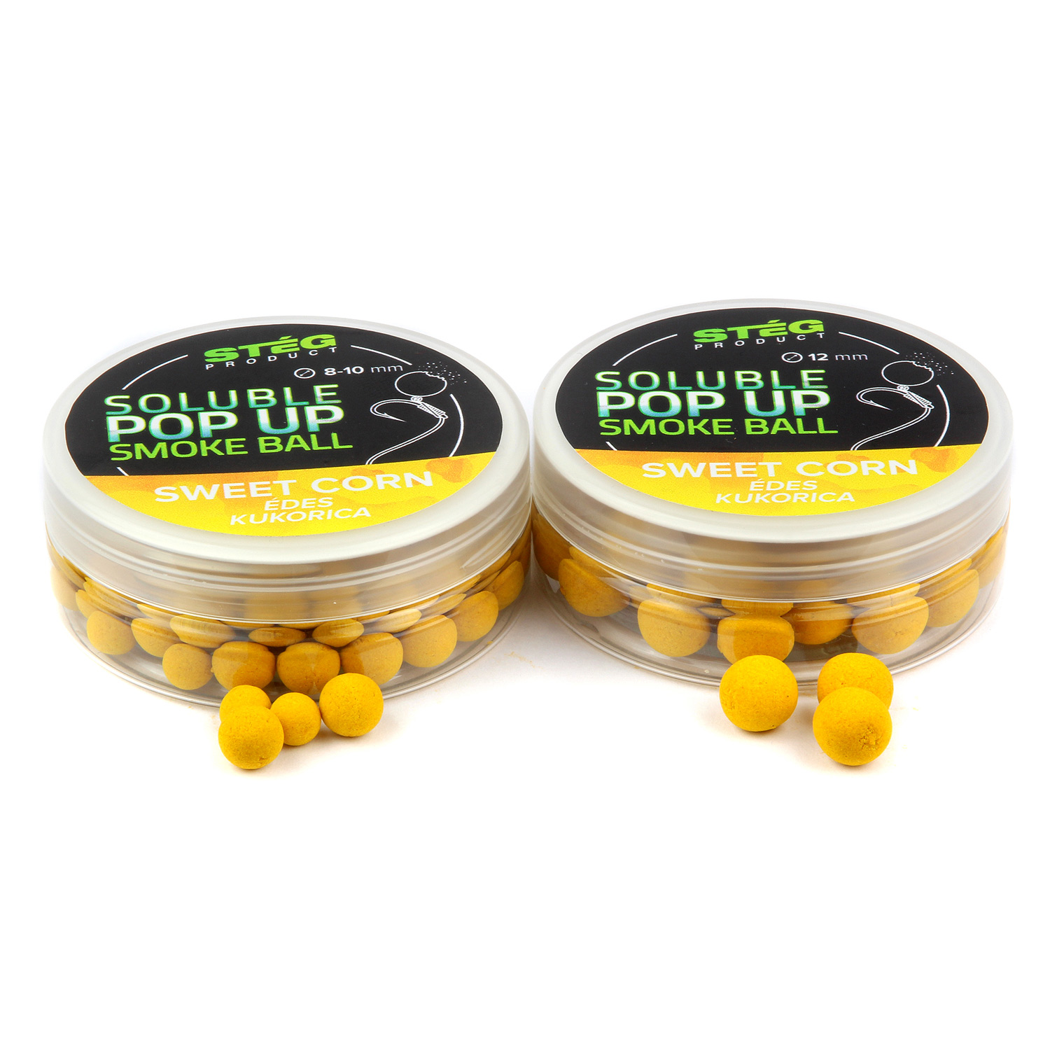 STÉG PRODUCT SOLUBLE POP UP SMOKE BALL 8-10MM SWEET CORN 20GR