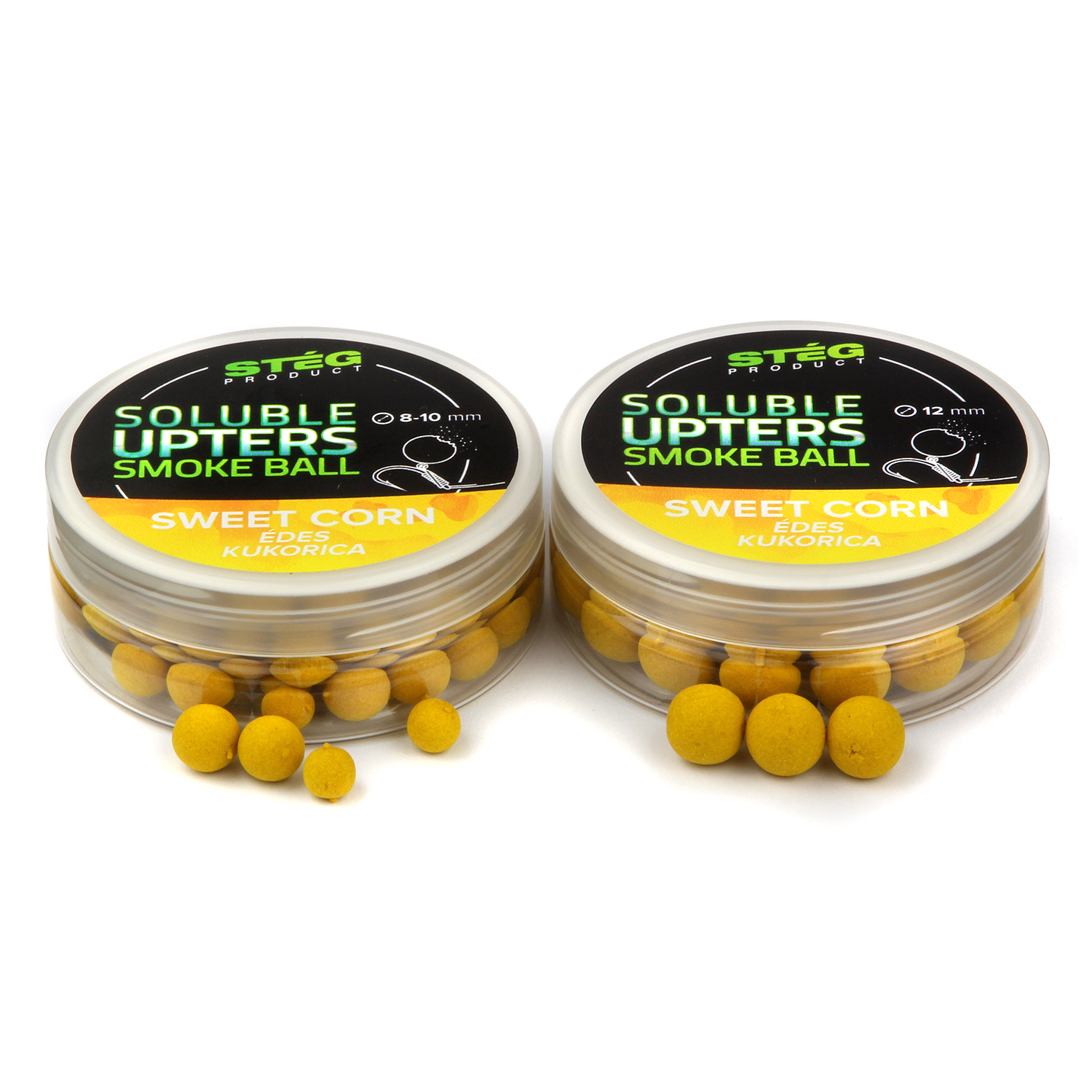 STÉG PRODUCT SOLUBLE UPTERS SMOKE BALL 8-10MM SWEET CORN 30G