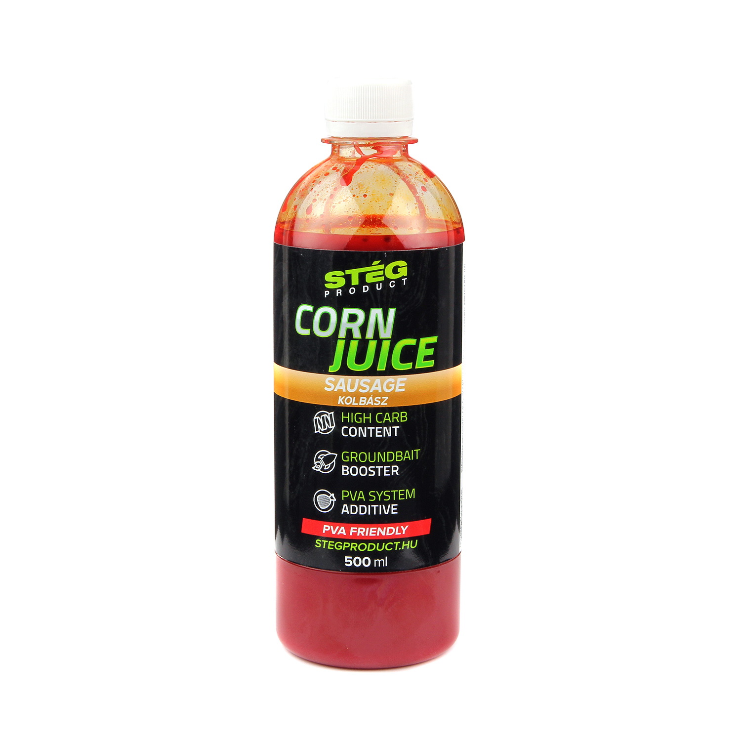 xSTÉG CORN JUICE 500ML SAUSAGE