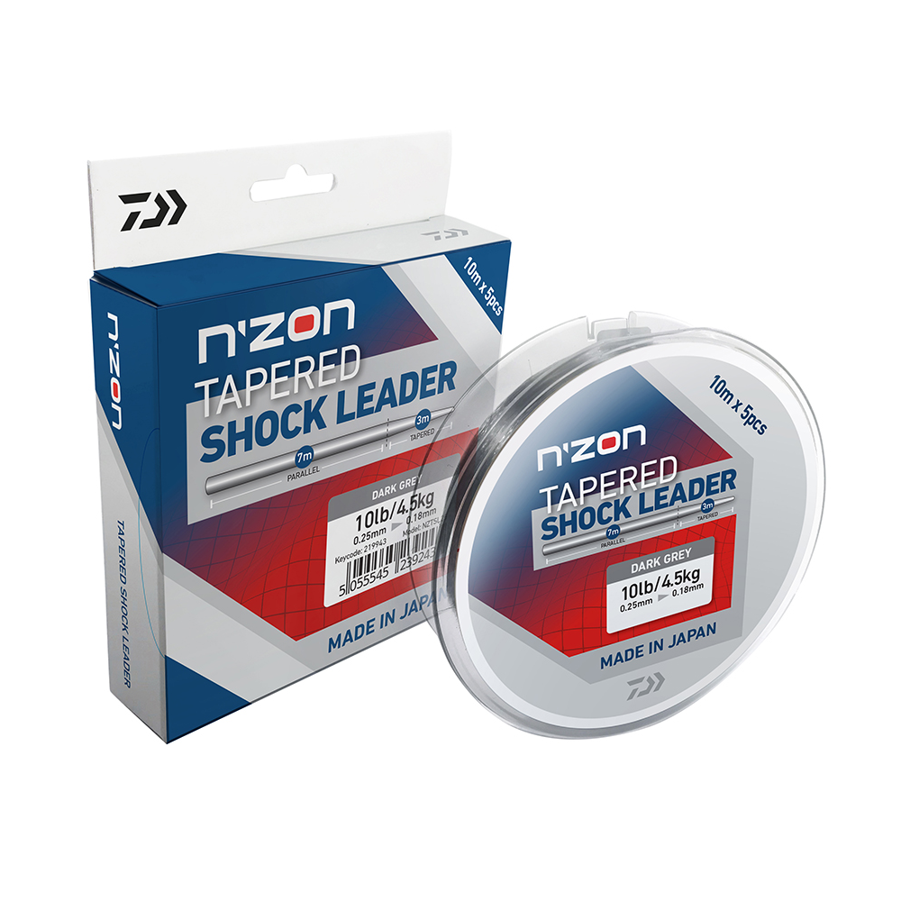 DAIWA N'ZON TAPERED SHOCK LEADER 0,18-0,25MM