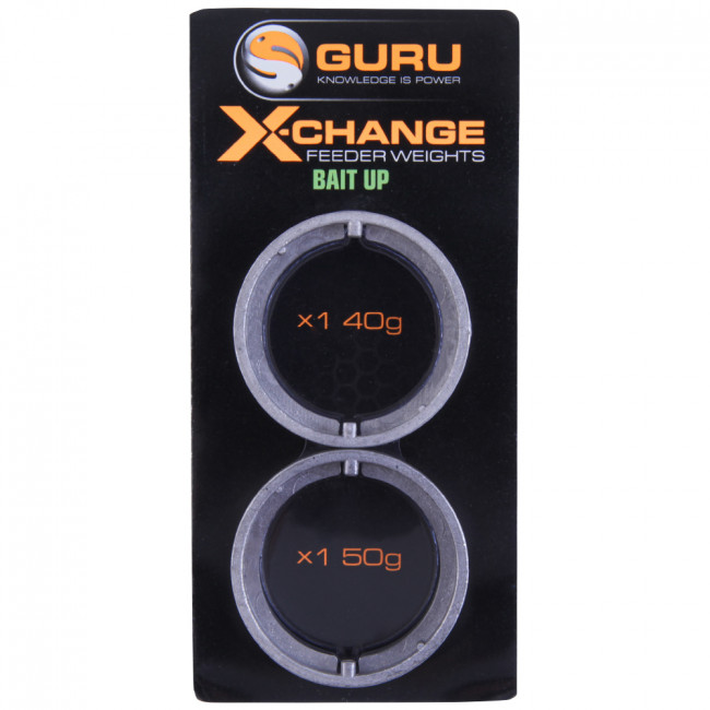 GURU X-CHANGE BAIT UP FEEDER HEAVY SPARE WEIGHT PACK