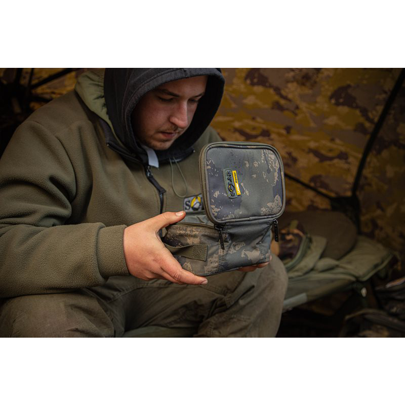 SOLAR UNDERCOVER CAMO ACCESSORY POUCH - SMALL