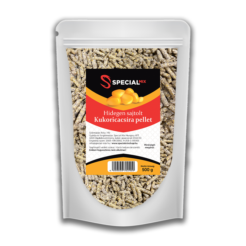 SPECIÁL MIX KUKORICACSÍRA PELLET 500GR