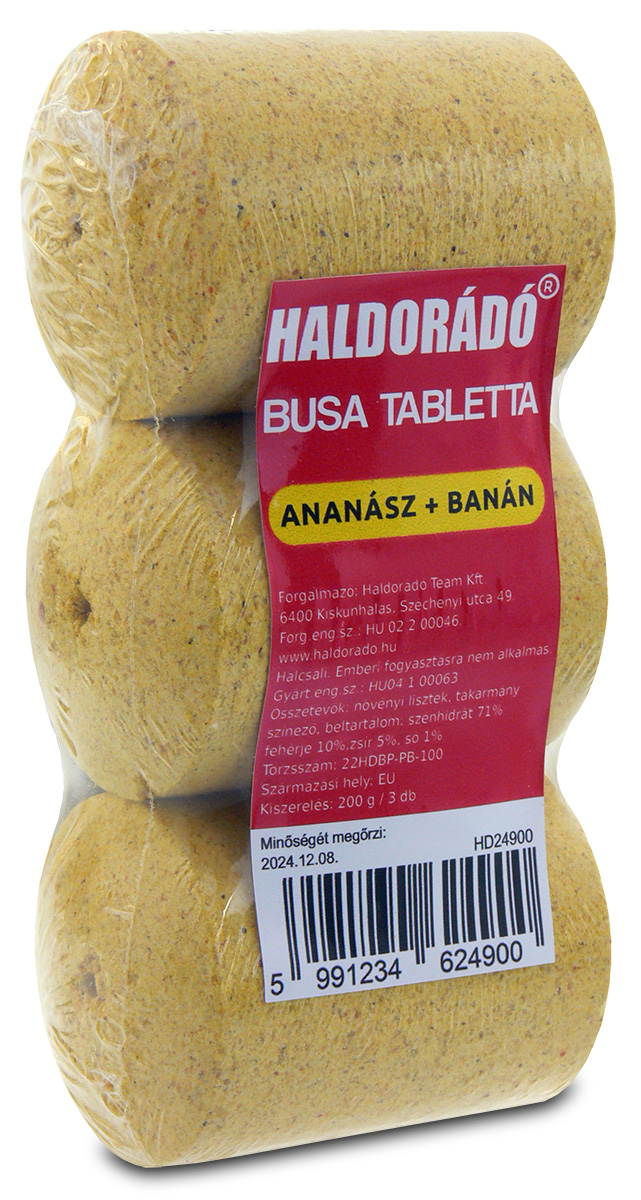 xHALDORÁDÓ BUSA TABLETTA - ANANÁSZ + BANÁN