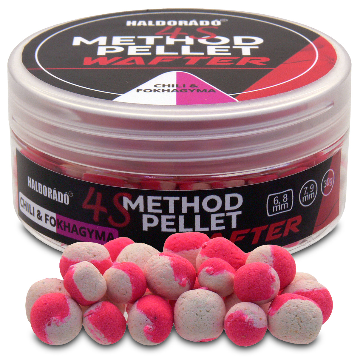 HALDORÁDÓ 4S METHOD PELLET WAFTER - CHILI ÉS FOKHAGYMA