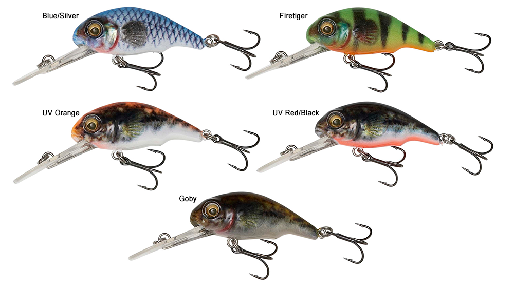 SAVAGE GEAR 3D GOBY CRANK 50 7G FIRETIGER