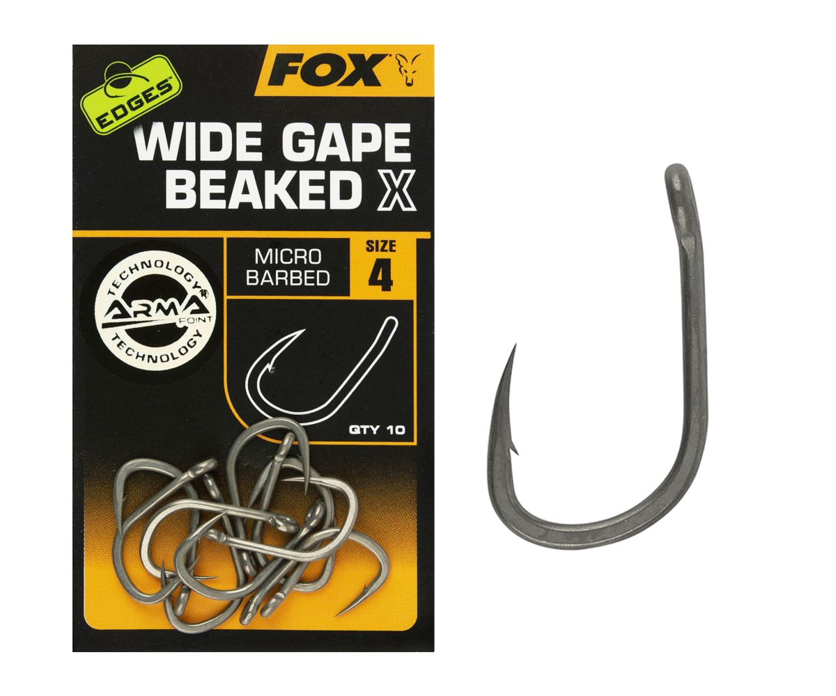 FOX EDGES ARMAPOINT WIDE GAPE BEAKED X SIZE 4