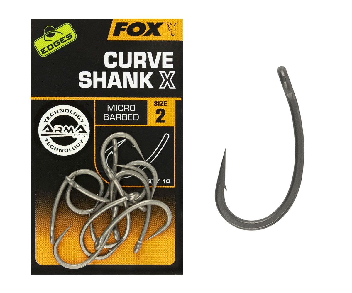 FOX EDGES ARMAPOINT CURVE SHANK X SIZE 2