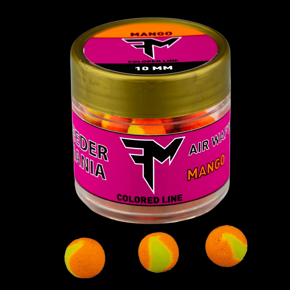 FEEDERMANIA AIR WAFTERS COLORED LINE 10 MM MANGO