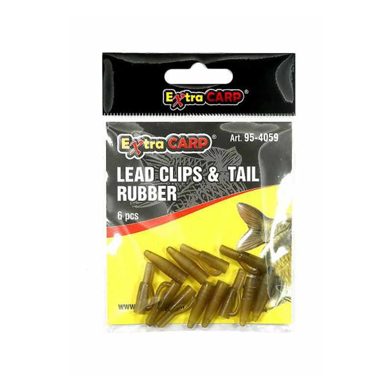 EXC LEAD CLIP & TAIL RUBBER (95-4059)