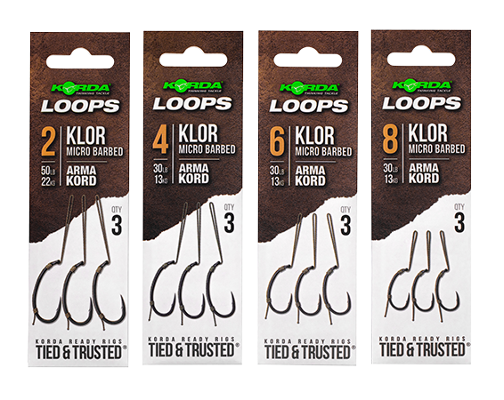 KORDA LOOP RIGS KLOR 6 30LB