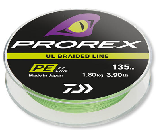 DAIWA PROREX UL 135M CHARTREUSE 0,128MM