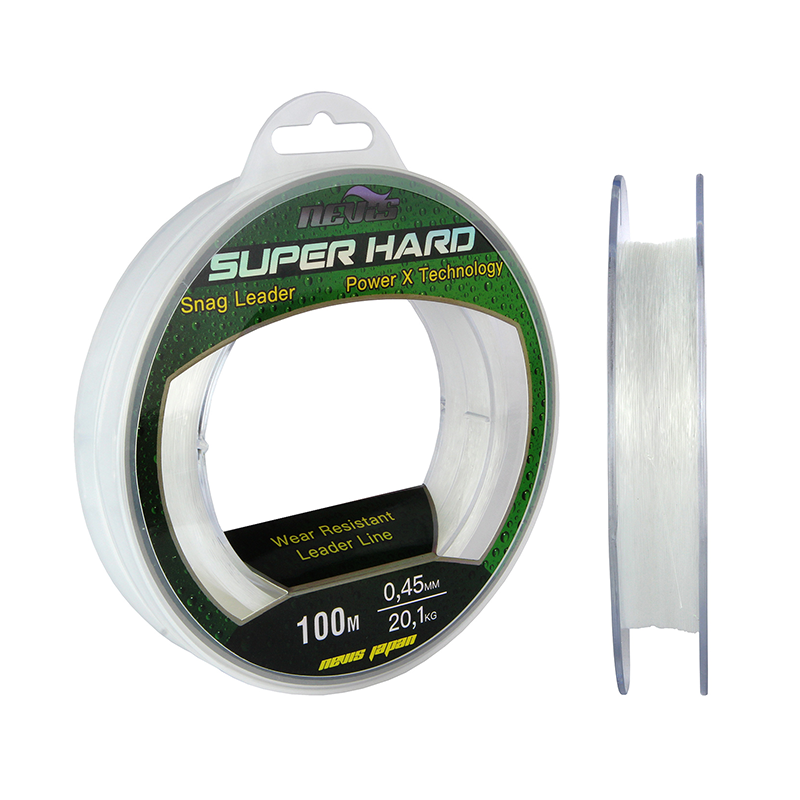 NEVIS SUPER HARD SNAGLEADER 100M 0,55MM