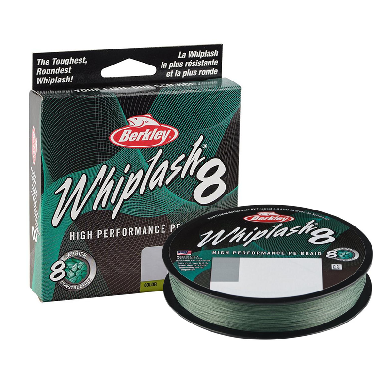 BERKLEY WHIPLASH 8 150m 0.20mm GREEN