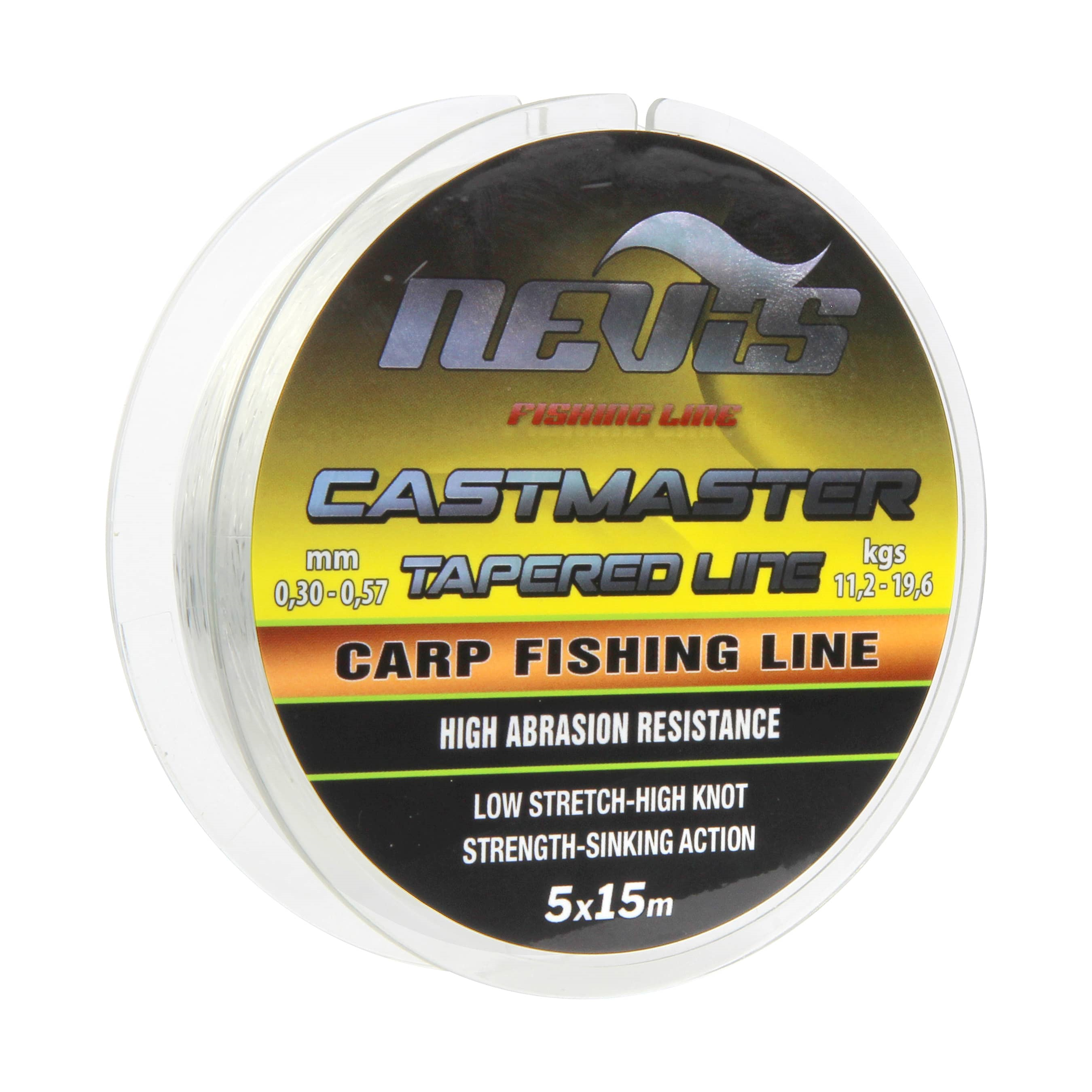 NEVIS CASTMASTER TAPERED LINE 5 x15M 0,30-0,57 MM