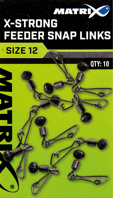 FOX MATRIX X-STRONG FEEDER SNAP LINKS 12
