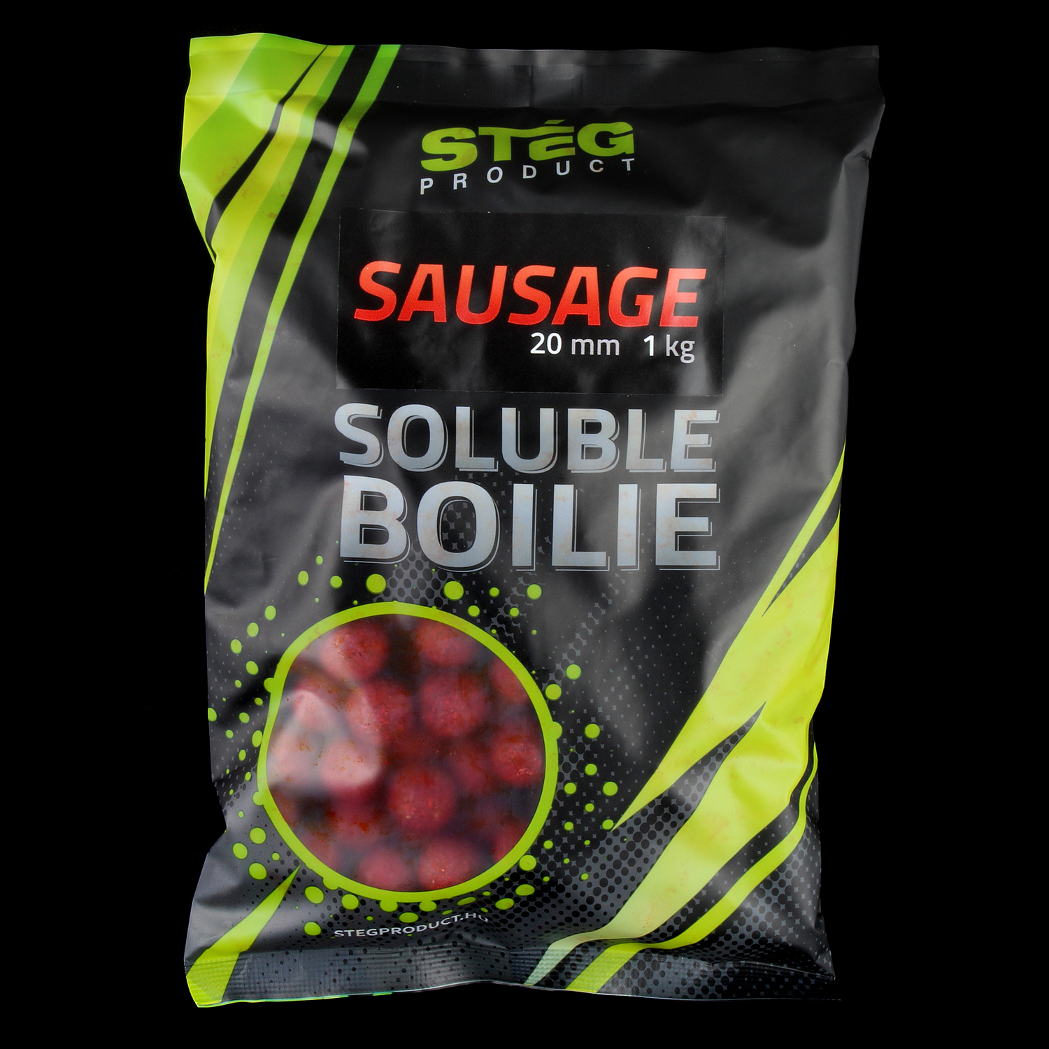 STÉG SOLUBLE BOILIE 20MM SAUSAGE 1KG