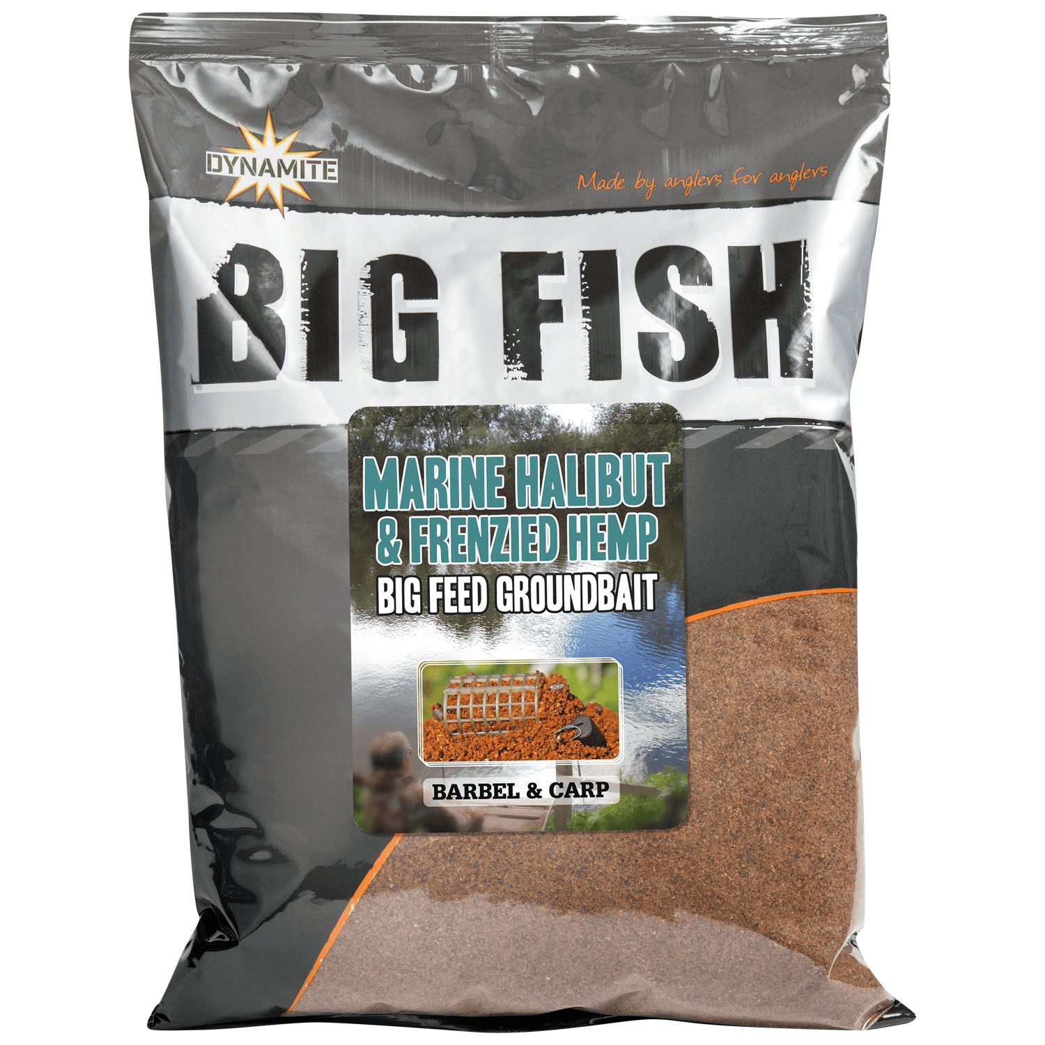 DYNAMITE BAITS BIG FISH MARINE HALIBUT & FRENZIED HEMP 1,8kg