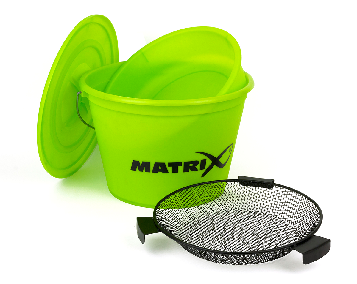 FOX MATRIX BAIT BUCKET SET LIME