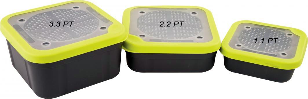 FOX MATRIX BAIT BOX 3.3PT GREY/LIME