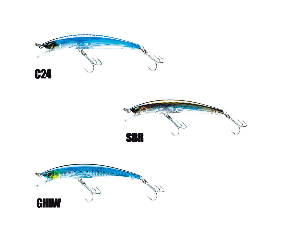 YO-ZURI CRYSTAL 3D MINNOW (F) 90mm C24