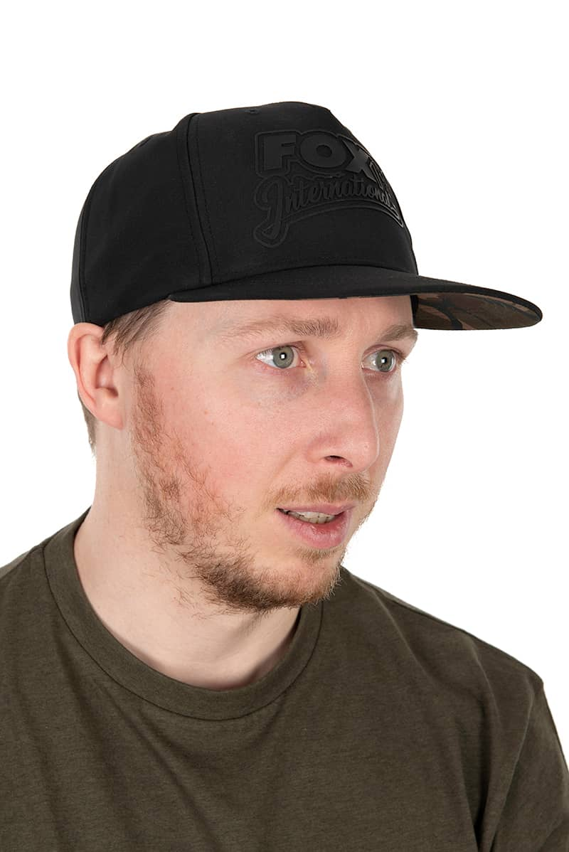 FOX SNAPBACK HAT BLACK CAMO